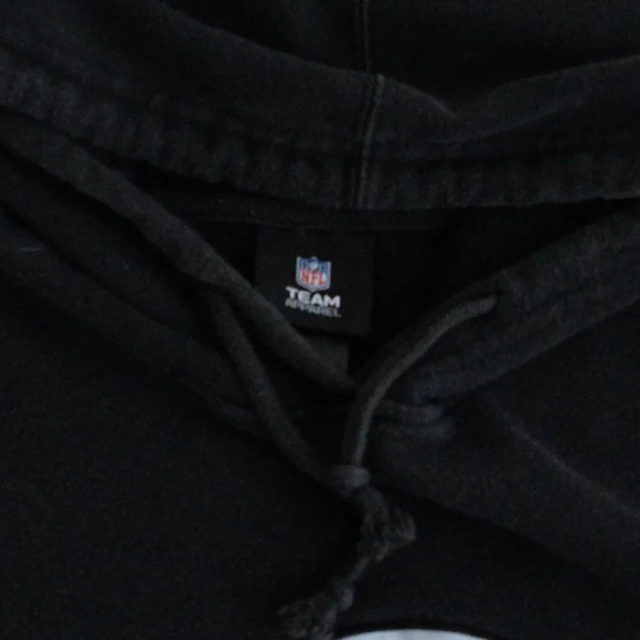 Vintage 11' Reebok NFL Team Apparel Pittsburgh Steelers Black Pullover Hoodie - Picture 10 of 10